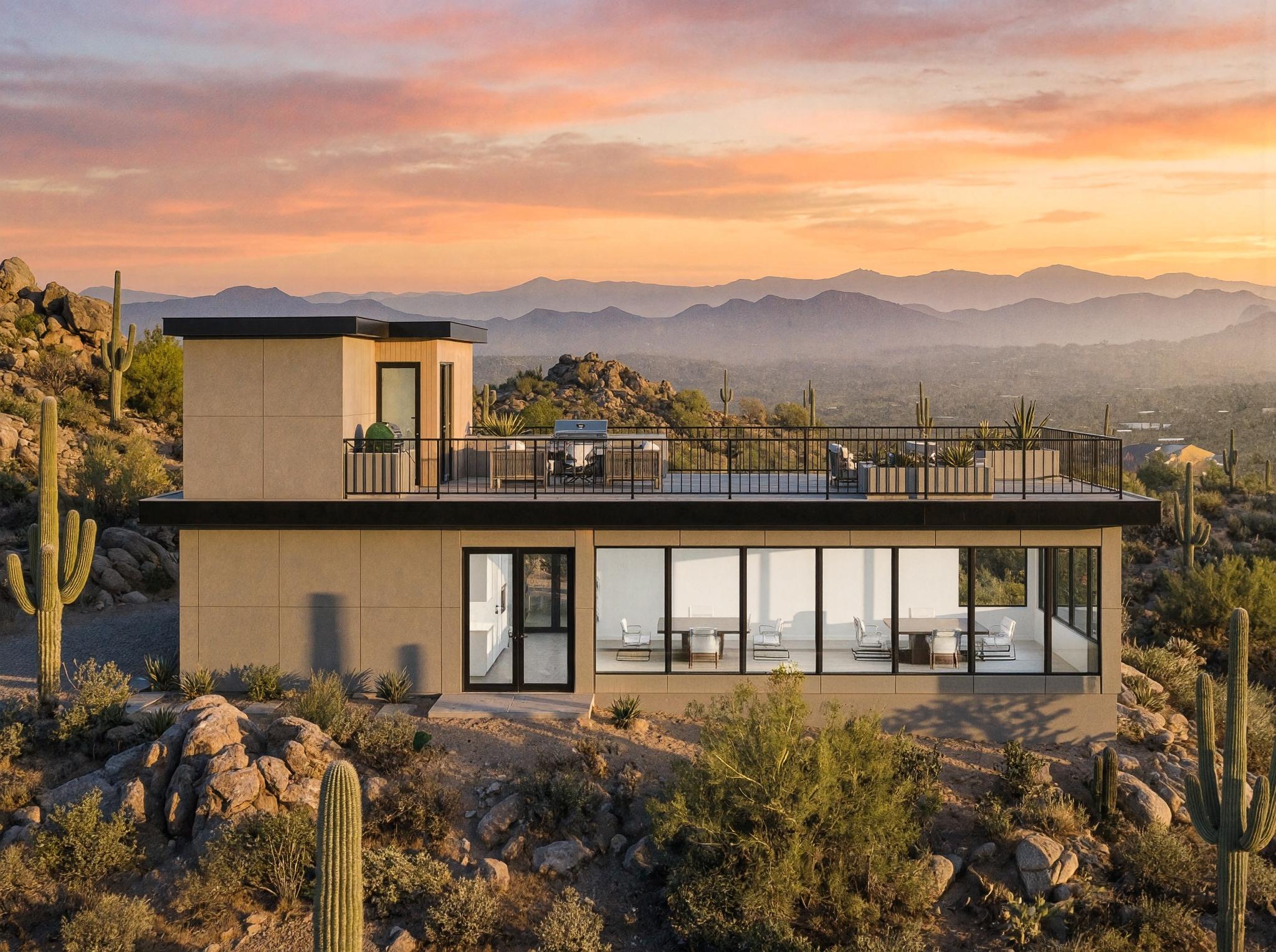 Desert Trading Compound - render 5
