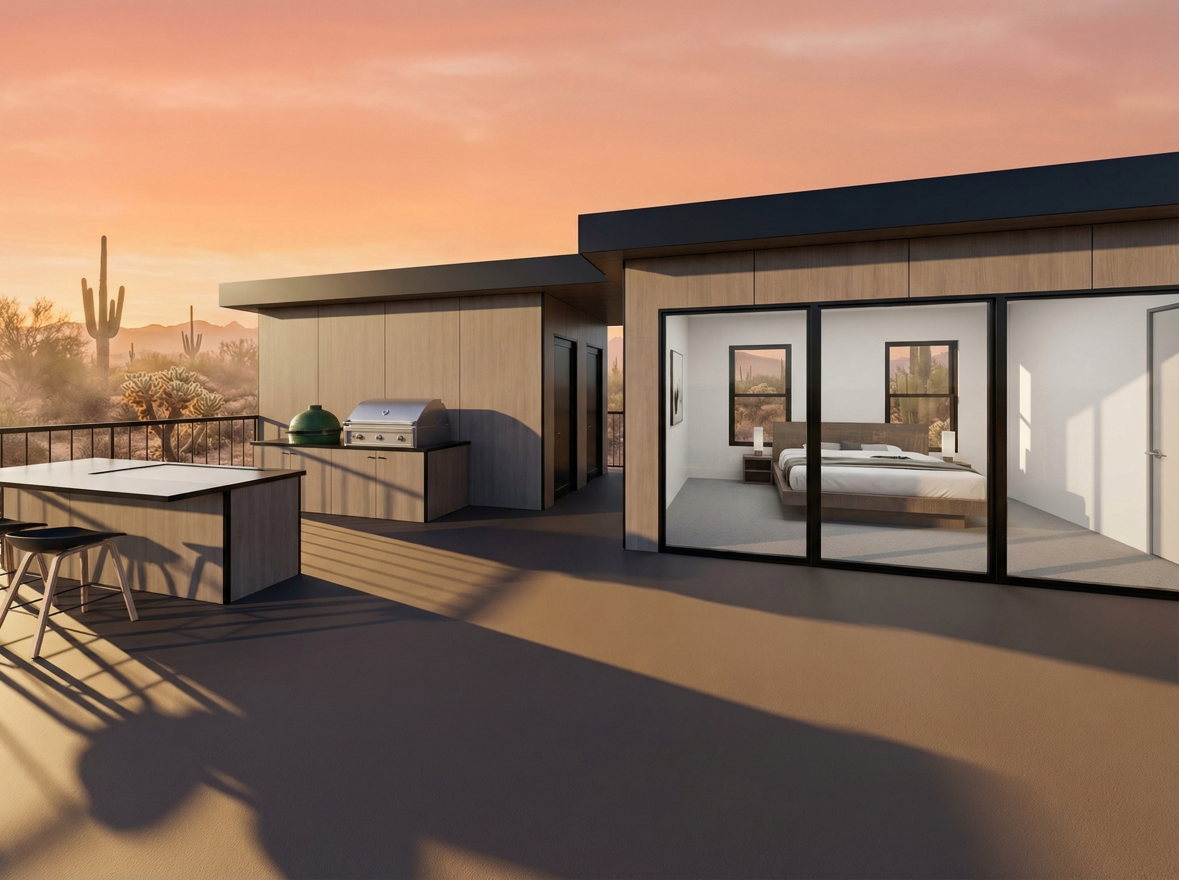 Desert Trading Compound - render 7
