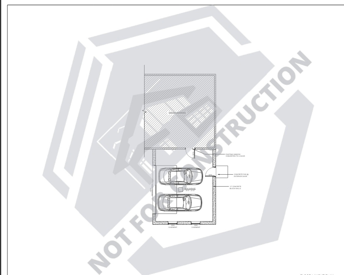 Floor layout plan
