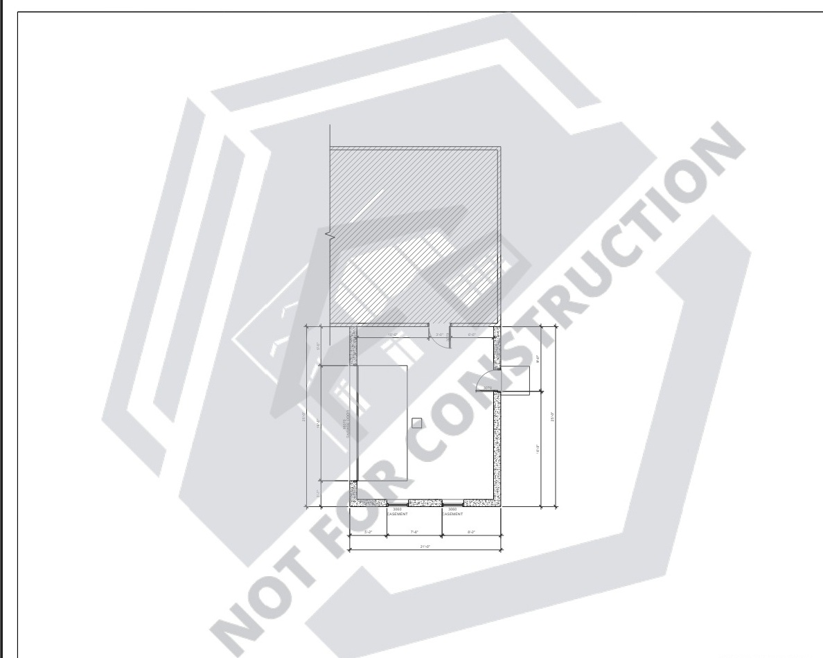 Floor dimension plan