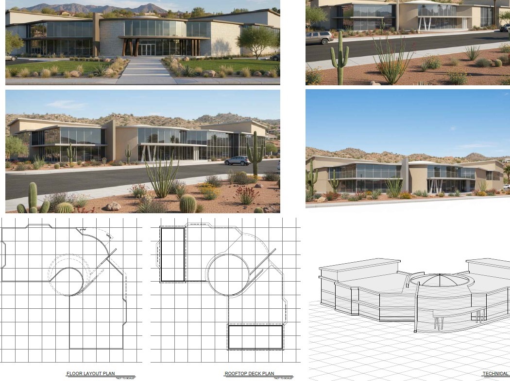 Desert Grove Pavilion - render 3